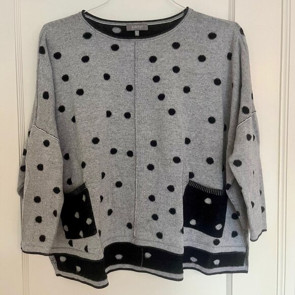 Habitat Cotton Polka Dot Sweater | Size S - Picture 1 of 7
